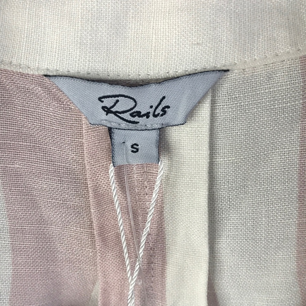 RAILS ZUMA PETAL STRIPE SHIRT SMALL - Picture 4 of 8